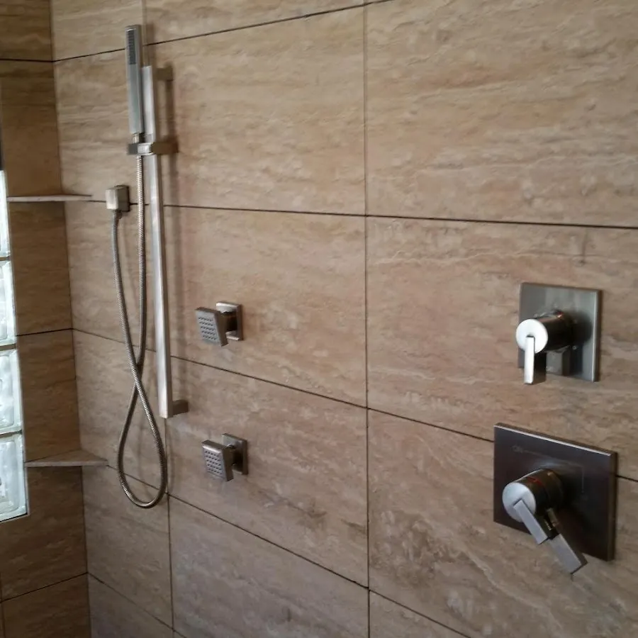Shower fixture installation for Frozen Pipe Repair in Glencoe